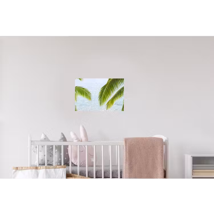 Boom - Bladeren - Water - Tropisch - Groen Muursticker klein -kinderkamer