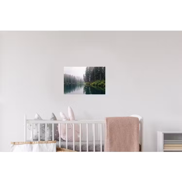 Bergen - Meer - Bos Muursticker klein -kinderkamer