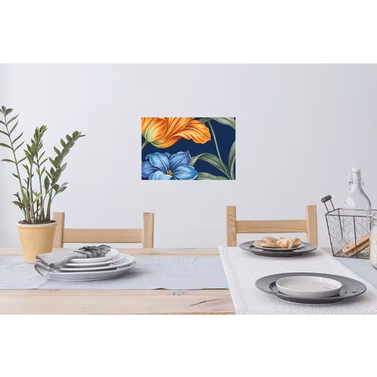 Wandtattoo – Blumen – Botanik – Muster - Bloemen - Botanisch - Patroon Muursticker klein