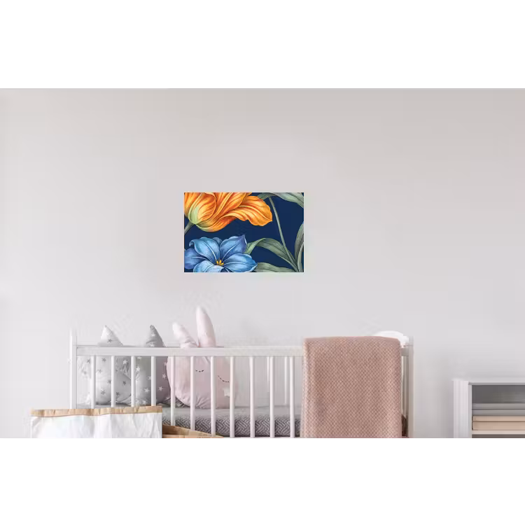 Wandtattoo – Blumen – Botanik – Muster - Bloemen - Botanisch - Patroon Muursticker klein
