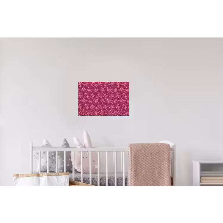 Bohemian - Zon - Magenta Muursticker klein 286 -kinderkamer