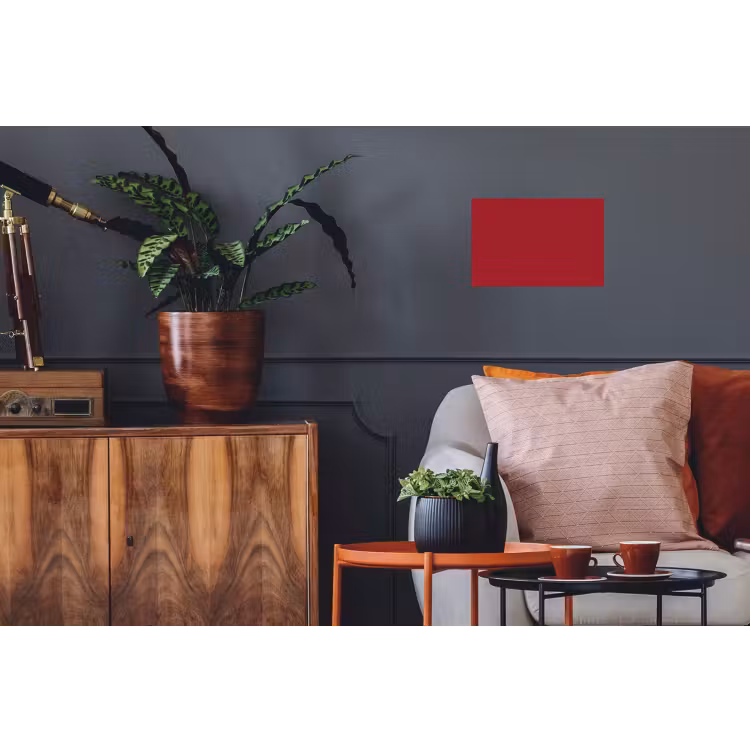 Burgundy - Wine - Rood Muursticker klein 286 -kamerbank