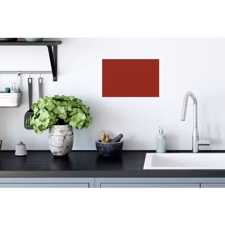 Burnt - Copper - Rood Muursticker klein 286 -keuken
