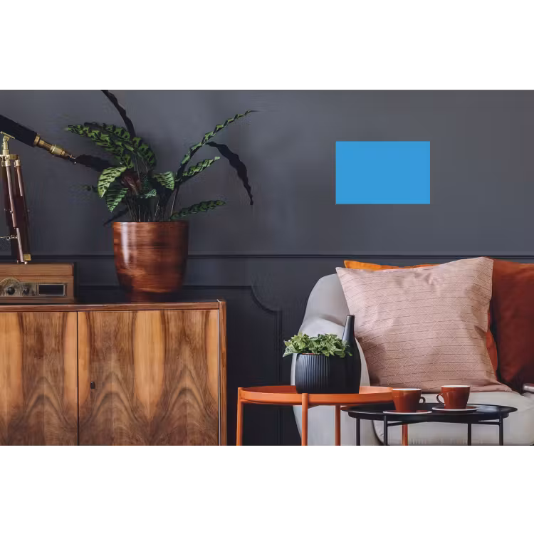 Cerulean - Breeze - Blauw Muursticker klein 286 -kamerbank