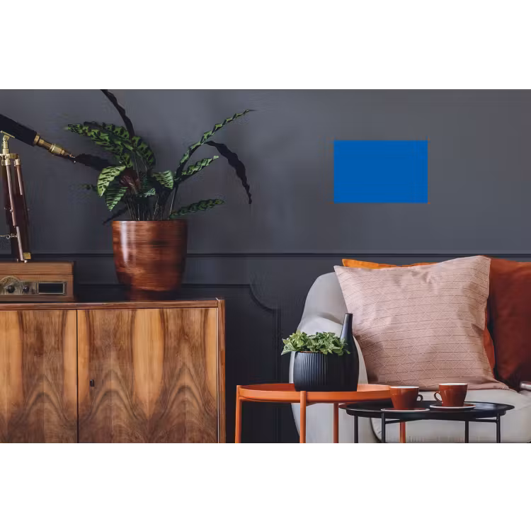 Classic - Azure - Blauw Muursticker klein 286 -kamerbank
