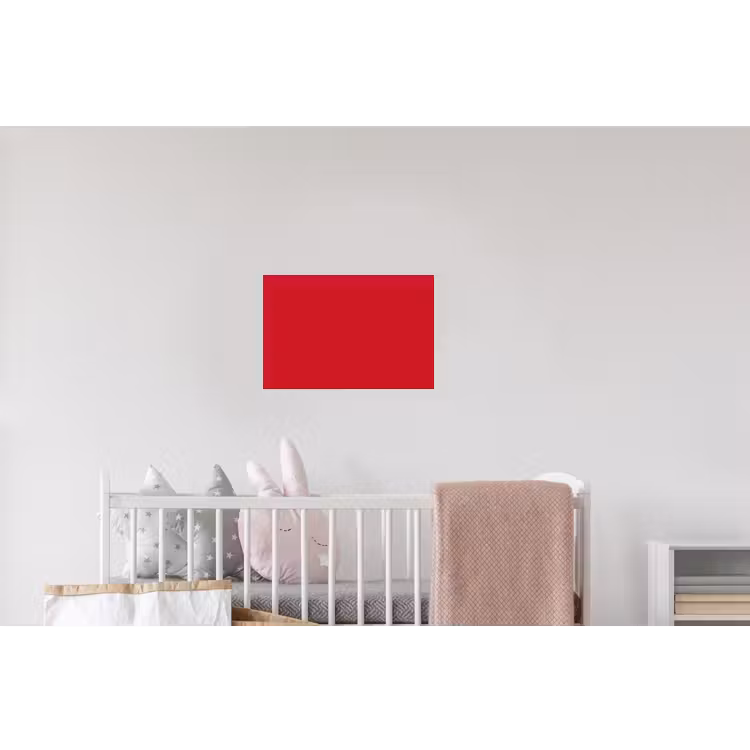 Crimson - Velvet - Rood Muursticker klein 286 -kinderkamer