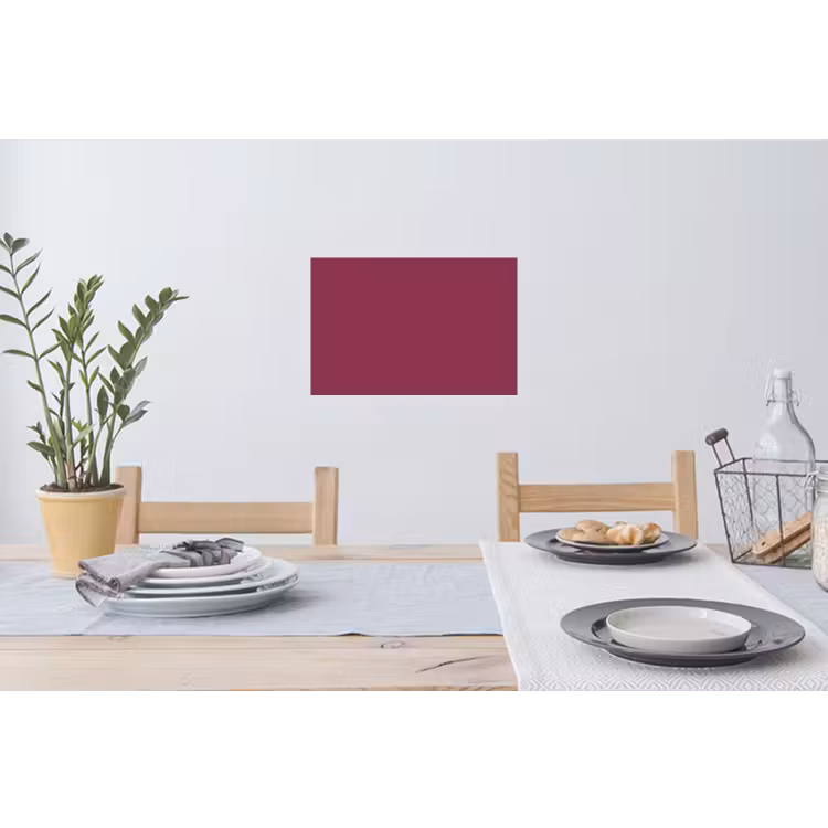 Deep - Rasberry - Rood Muursticker klein 286 -eettafel