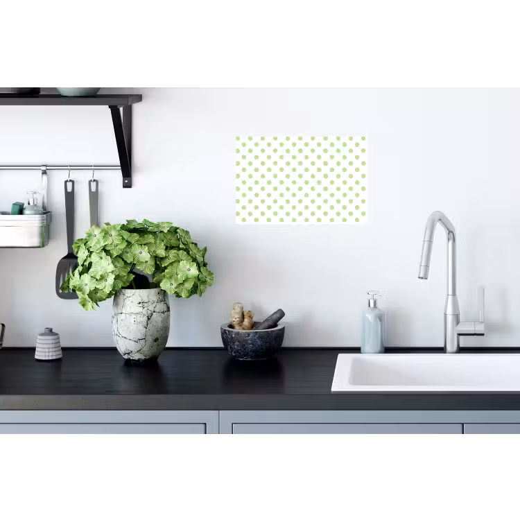 Dots - Klassiek - Groen Muursticker klein 286 -keuken