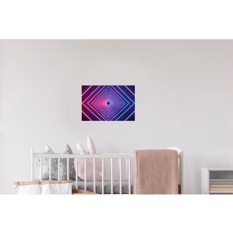 Driedimensionaal - Tunnel - Ruimte Muursticker klein -kinderkamer
