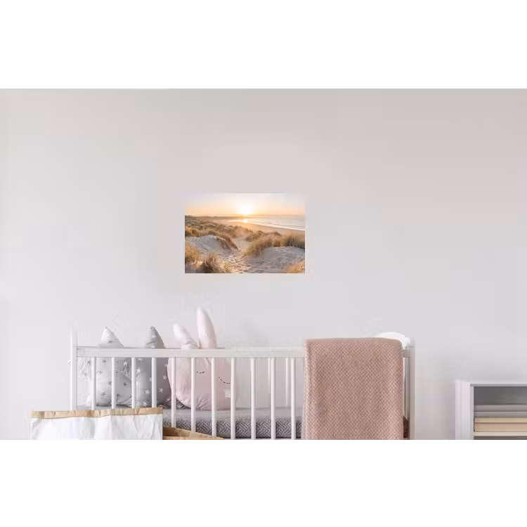 Duinen - Strand - Zee Muursticker klein -kinderkamer