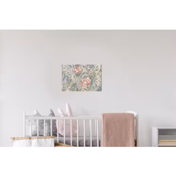 Elegant - Romantiek - Roze Muursticker klein -kinderkamer