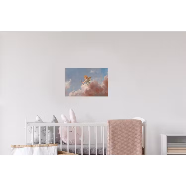 Engel - Pijl en boog - Mythologie - Klassiek Muursticker klein -kinderkamer