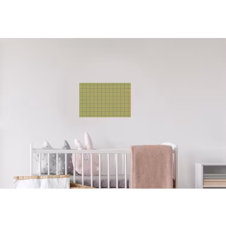 Tegel - Patroon - Olijfgroen Muursticker klein 286 -kinderkamer