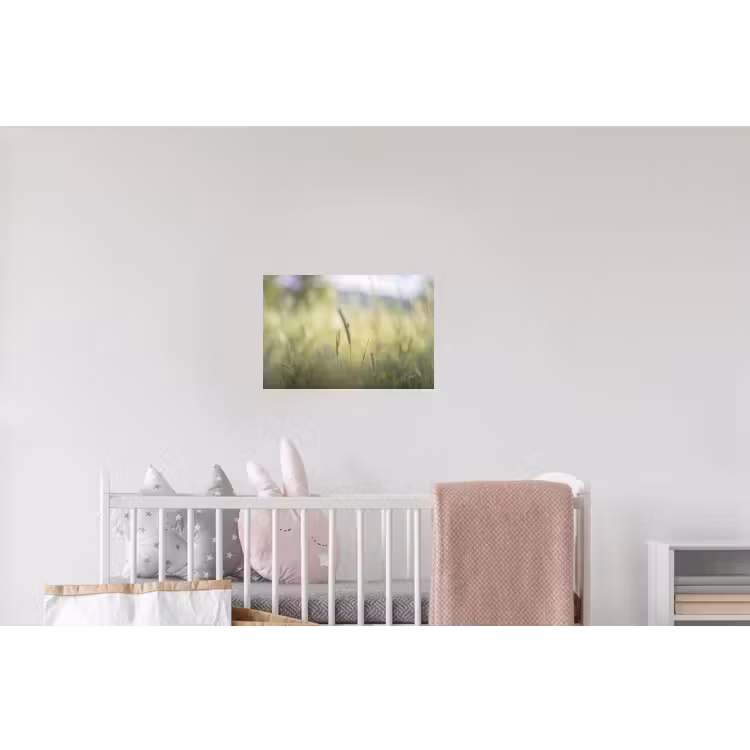 Graan - Aar - Natuur - Groen - Detail Muursticker klein -kinderkamer