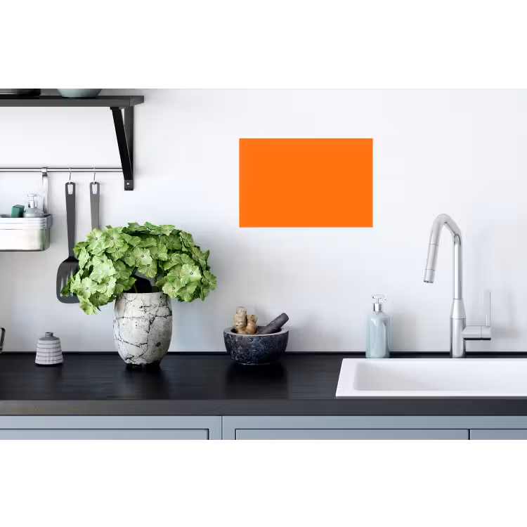 Spiced - Pumpkin - Oranje Muursticker klein 286 -keuken