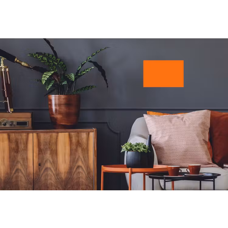Spiced - Pumpkin - Oranje Muursticker klein 286 -kamerbank