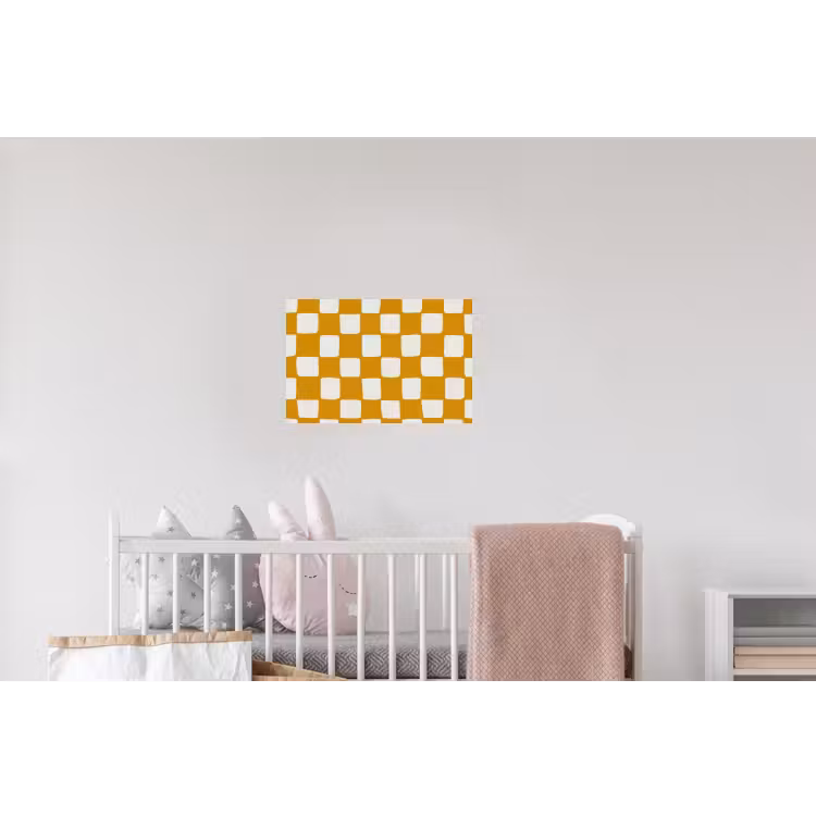 Grafisch - Patroon - Oker Muursticker klein 286 -kinderkamer