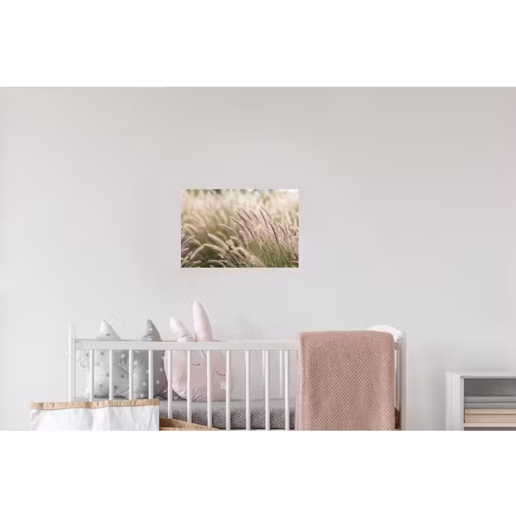 Gras - Close up - Groen Muursticker klein -kinderkamer