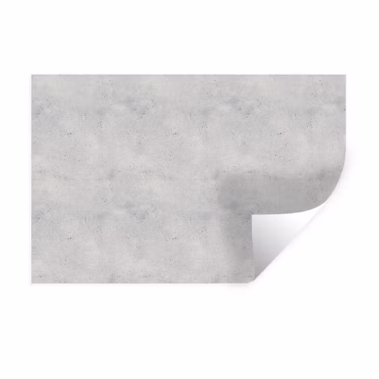 Grijs - Beton - Neutraal Muursticker klein 286 -3d