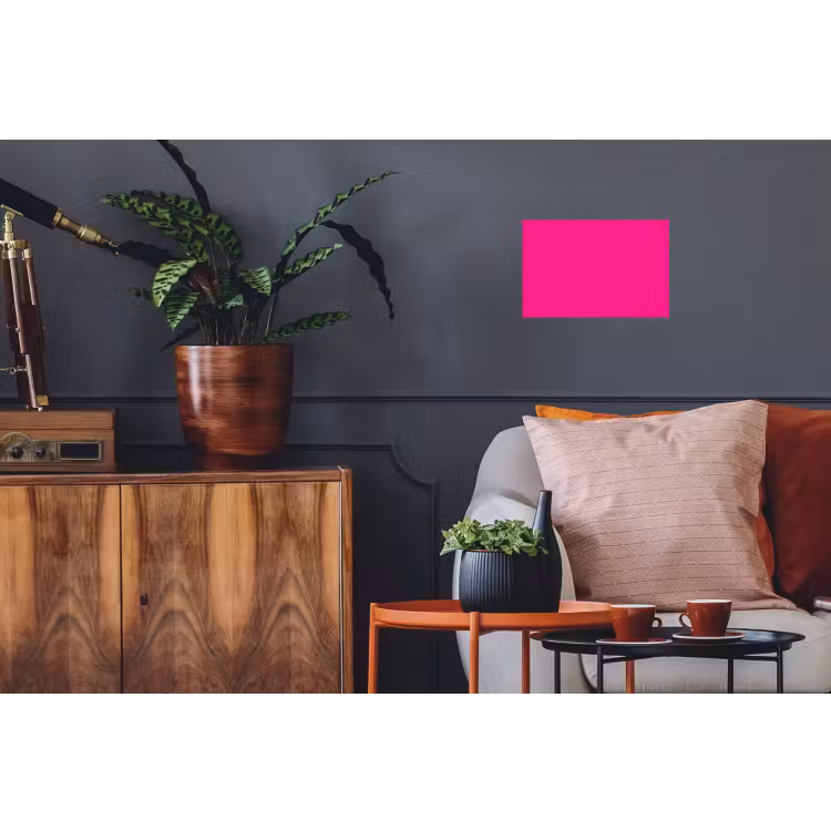 Hot - Fuchsia - Roze Muursticker klein 286 -kamerbank
