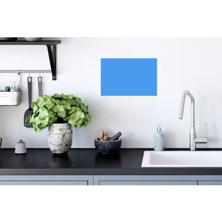 Bright - Azure - Blauw Muursticker klein 286 -keuken
