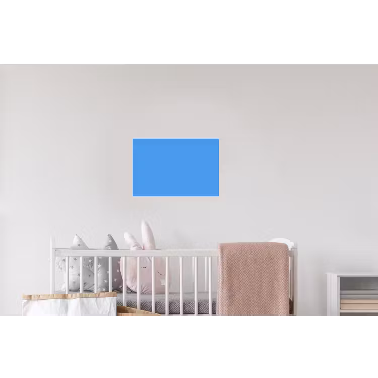 Bright - Azure - Blauw Muursticker klein 286 -kinderkamer
