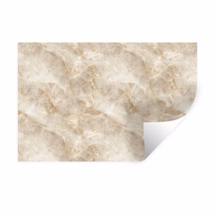 Lichtbeige - Onyx - Subtiel Muursticker klein 286 -3d