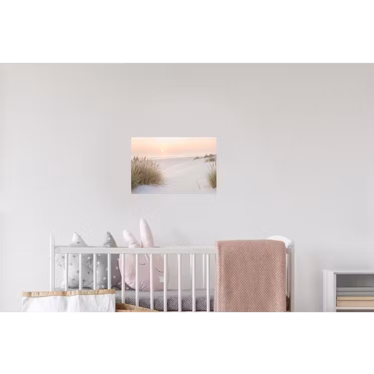 Horizon - Duinlandschap - Zand Muursticker klein -kinderkamer