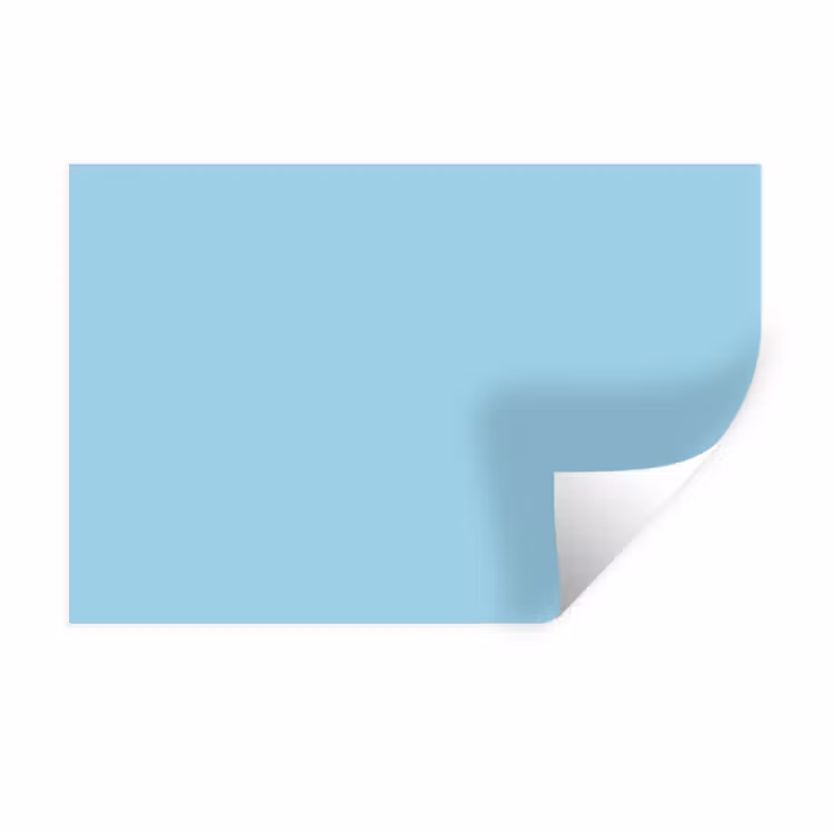 Ice - Blue - Blauw Muursticker klein 286 -3d