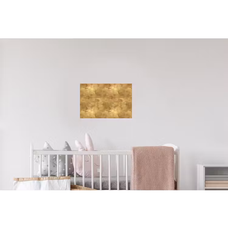 Industrieel - Textuur - Goud Muursticker klein 286 -kinderkamer