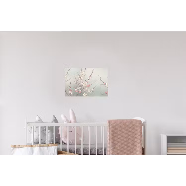 Kersen - Bloesem - Groen Muursticker klein -kinderkamer