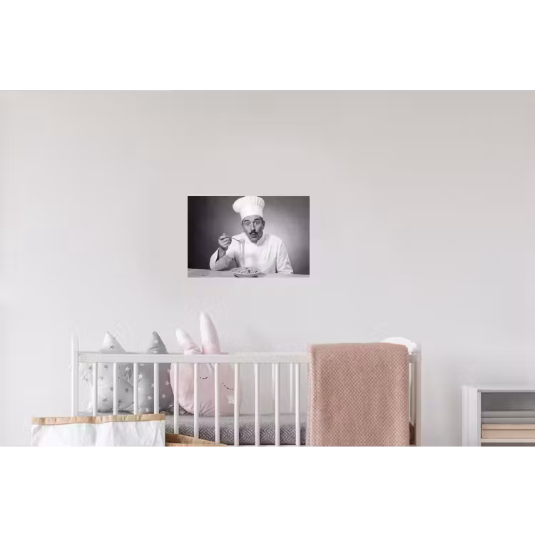 Chef - Spaghetti - Pasta Muursticker klein -kinderkamer