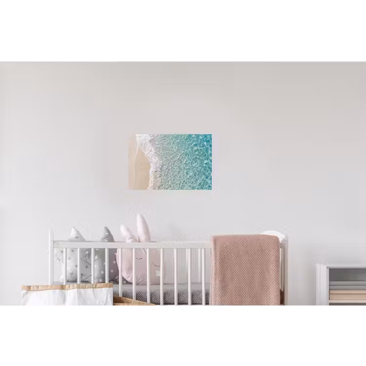 Kust - Zand - Blauw Muursticker klein -kinderkamer