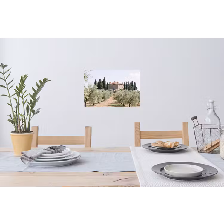Wandtattoo – Landhaus – Olivenbaum – Obstgarten - Landhuis - olijfboom - gaard Muursticker klein
