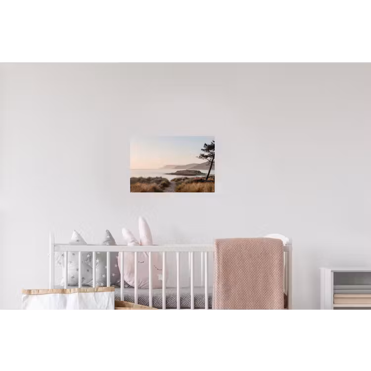 Landschap - Kust - Duinen Muursticker klein -kinderkamer