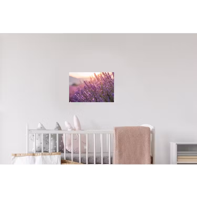 Lavendel - Paars - Zonlicht Muursticker klein -kinderkamer