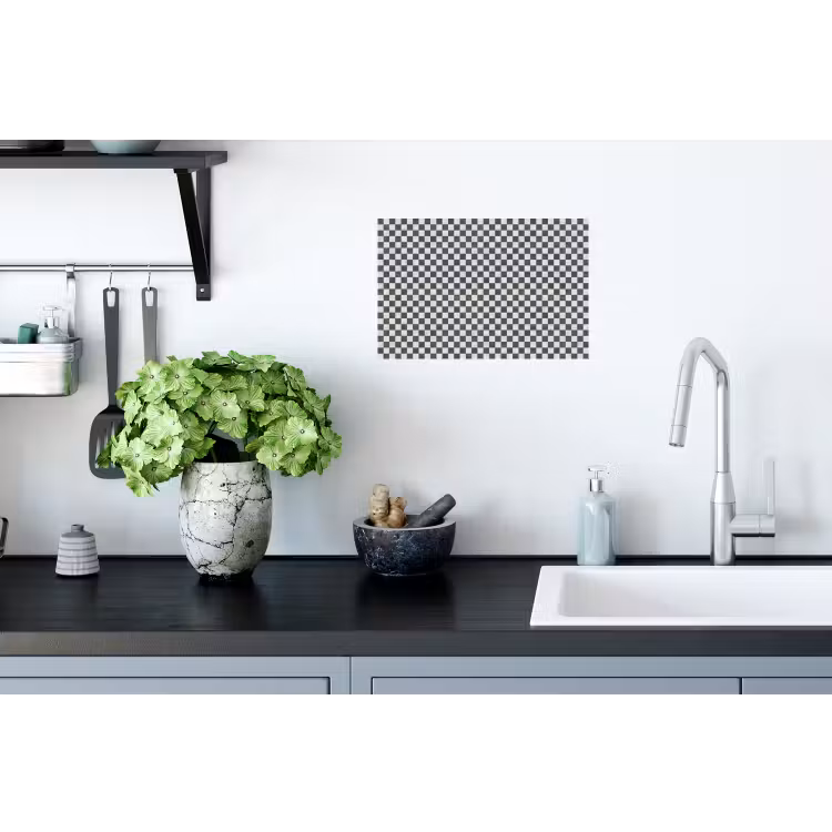 Marmer - Patroon - Grijs Muursticker klein 286 -keuken