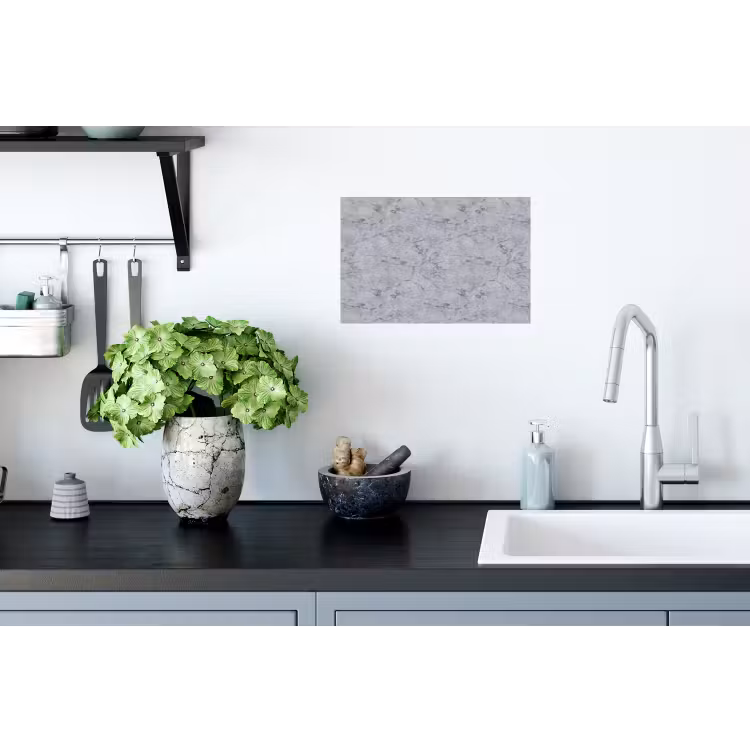 Marmerplaat - Patroon - Grijs Muursticker klein 286 -keuken