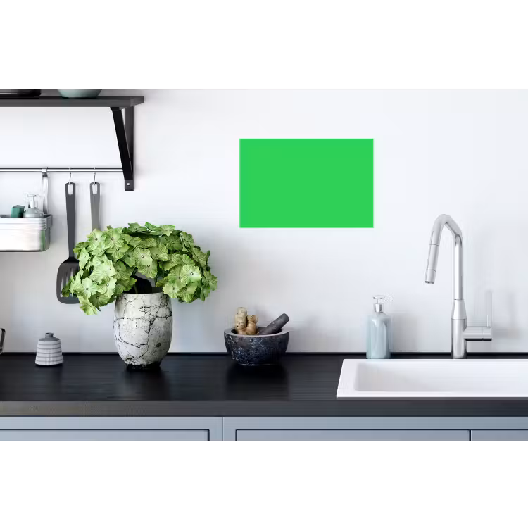 Mint - Green - Groen Muursticker klein 286 -keuken