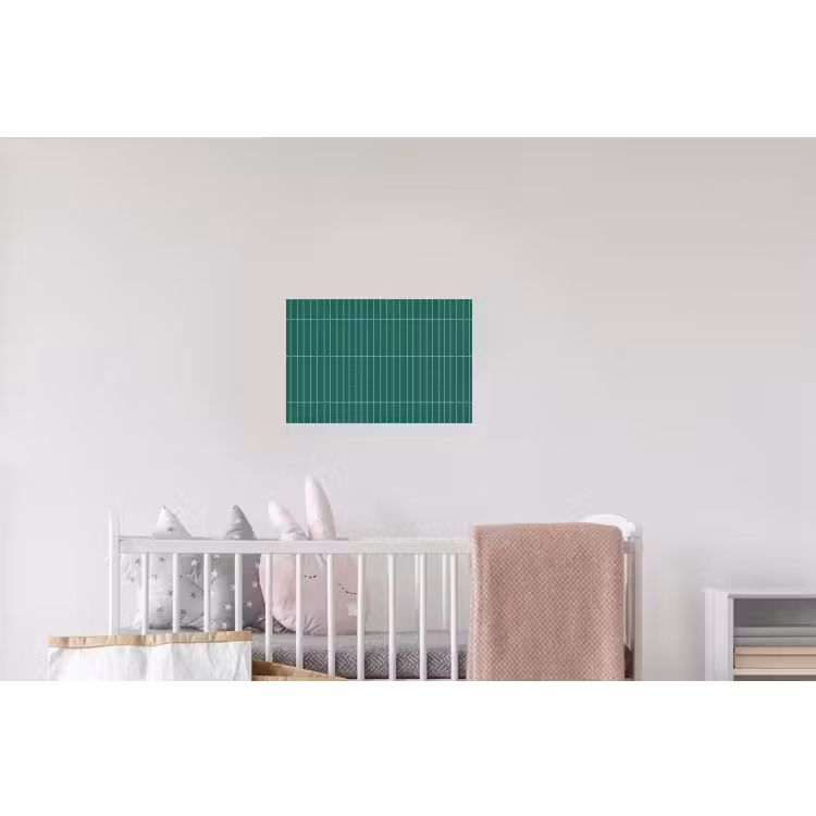 Patroon - Tegel - Saliegroen Muursticker klein 286 -kinderkamer