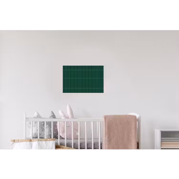 Patroon - Tegels - Donkergroen Muursticker klein 286 -kinderkamer