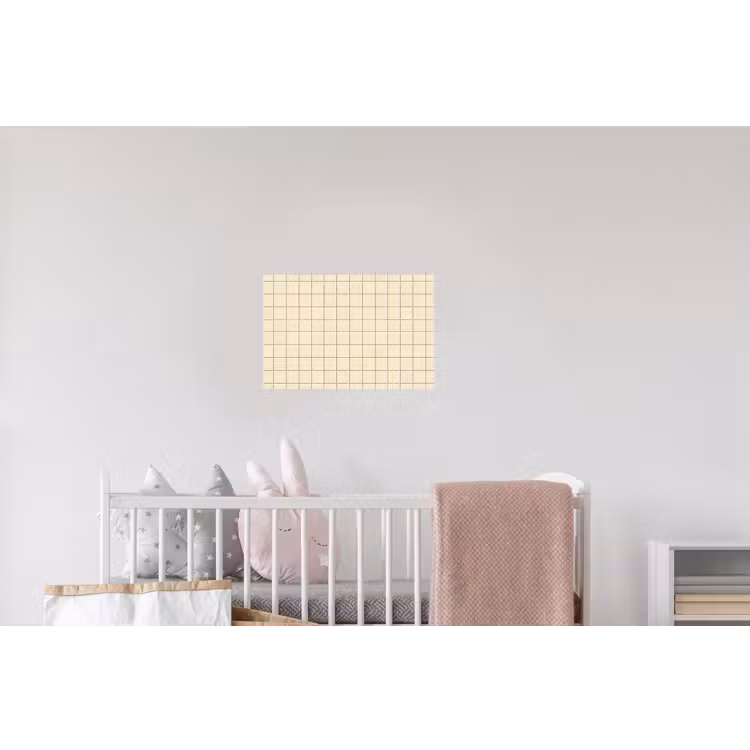 Patroon - Tegels - Gebroken - Wit Muursticker klein 286 -kinderkamer