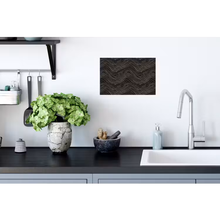 Patroon - Contrast - Antraciet Muursticker klein 286 -keuken