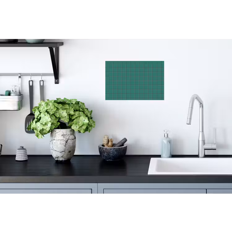 Patroon - Patroon - Smaragd Muursticker klein 286 -keuken