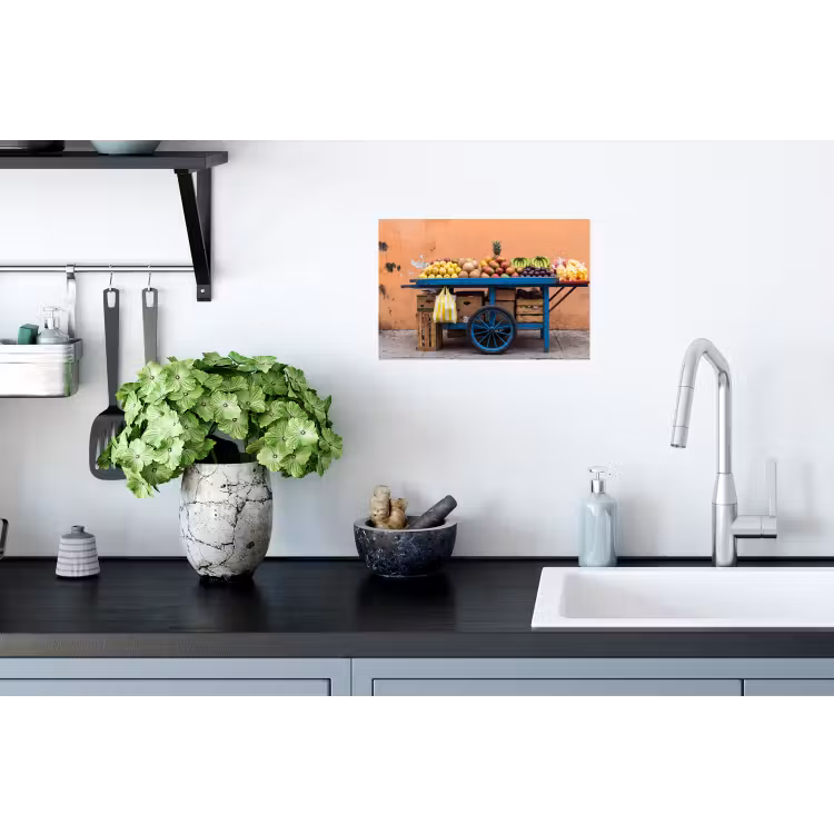 Wandtattoo – Obst – Kar – Straße - Fruit - Kar - Straat Muursticker klein