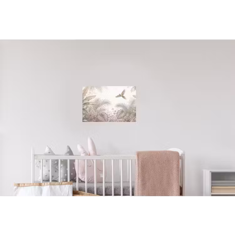 Papagaai - Jungle - Tropisch Muursticker klein -kinderkamer