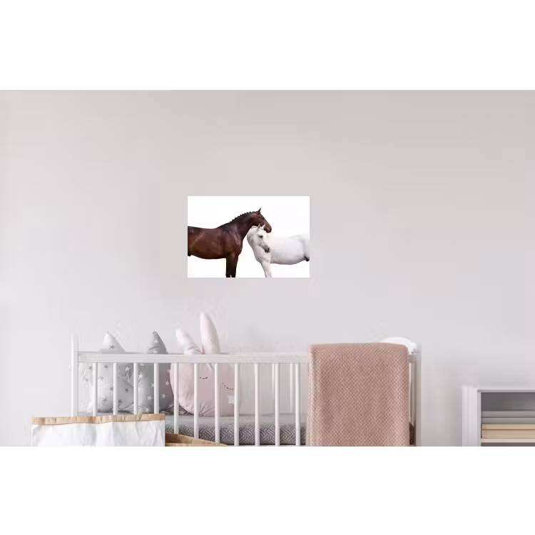 Paard - Modern - Balans Muursticker klein -kinderkamer