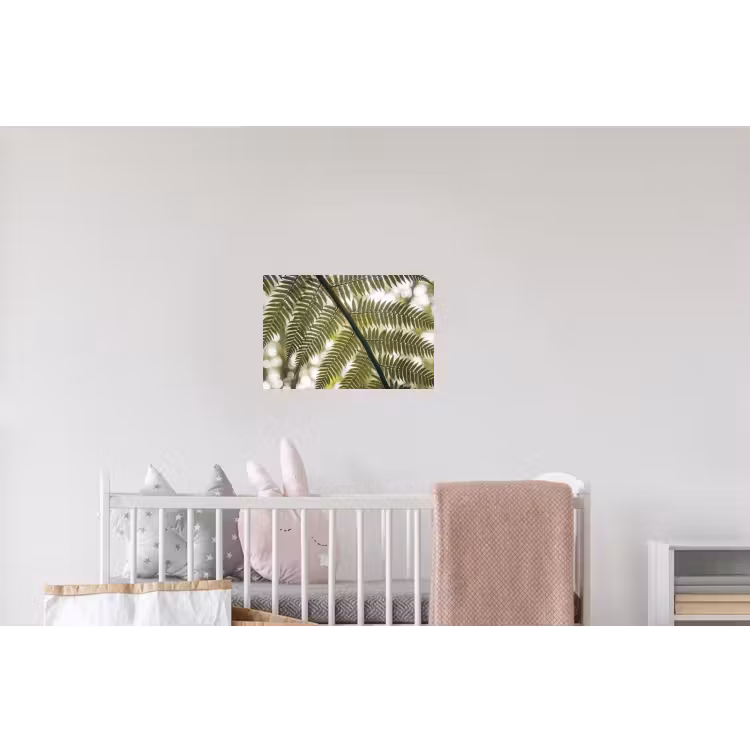 Plant - Blad - Natuur - Groen - Detail Muursticker klein -kinderkamer