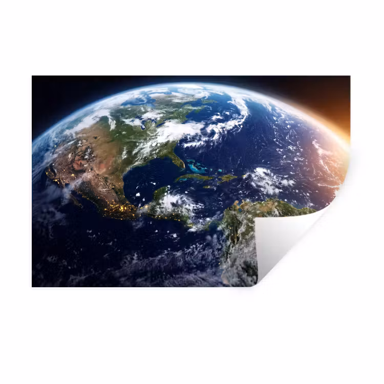 Wandtattoo – Planet – Weltraum – Kosmos - Planeet - Ruimte - Kosmos Muursticker klein