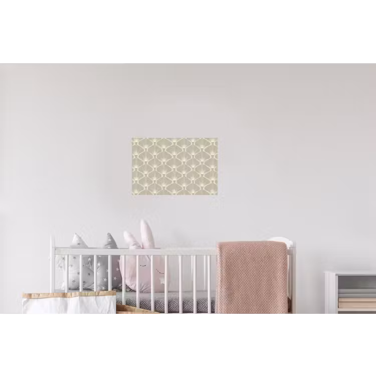 Paneel - Ginkgo - Zand Muursticker klein 286 -kinderkamer